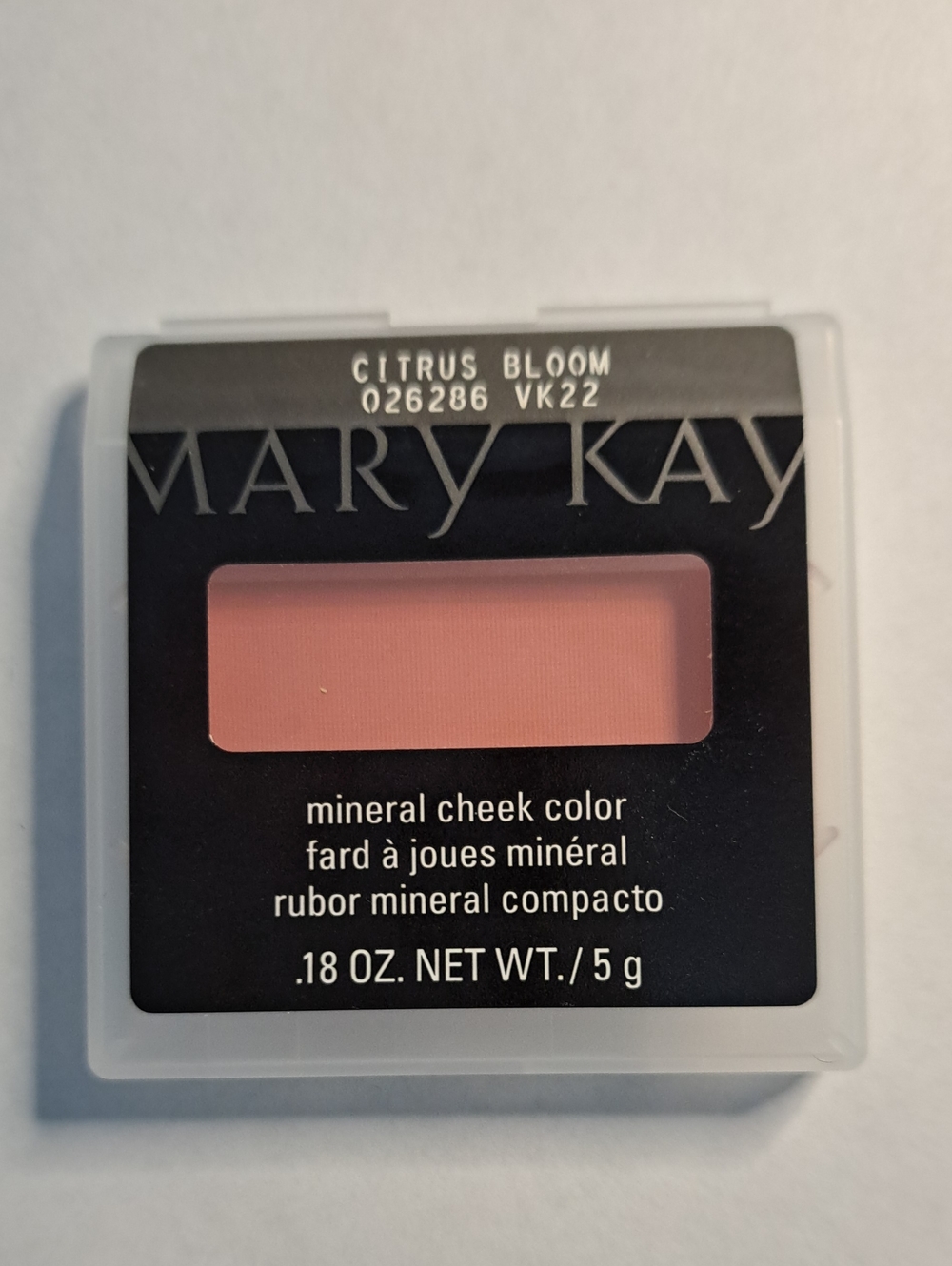 Mary Kay Mineral Cheek Color Blush - Citrus Bloom (Soft Pink)